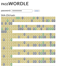 Passwordle