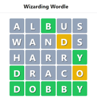 Wizarding Wordle